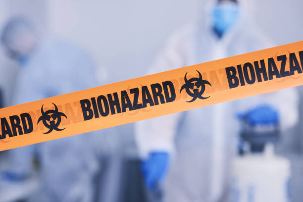 Professional Hoarding Cleanup technician working in Homer, MI